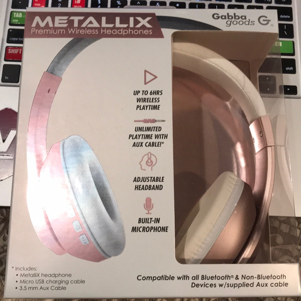 Metallix Premium Wireless Headphones Elite Edition